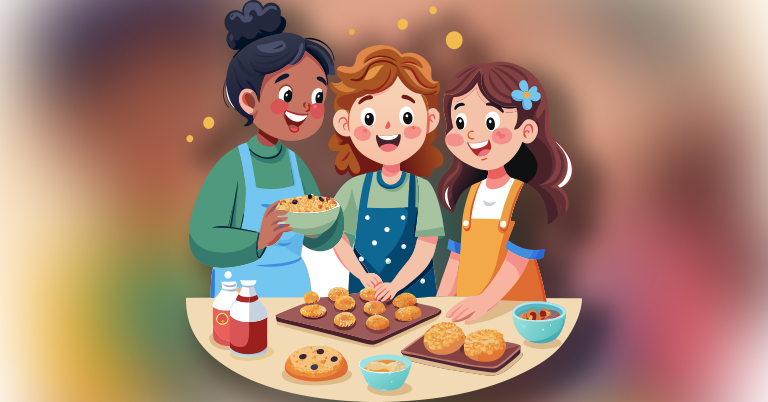 Atelier cuisine biscuits et goûter