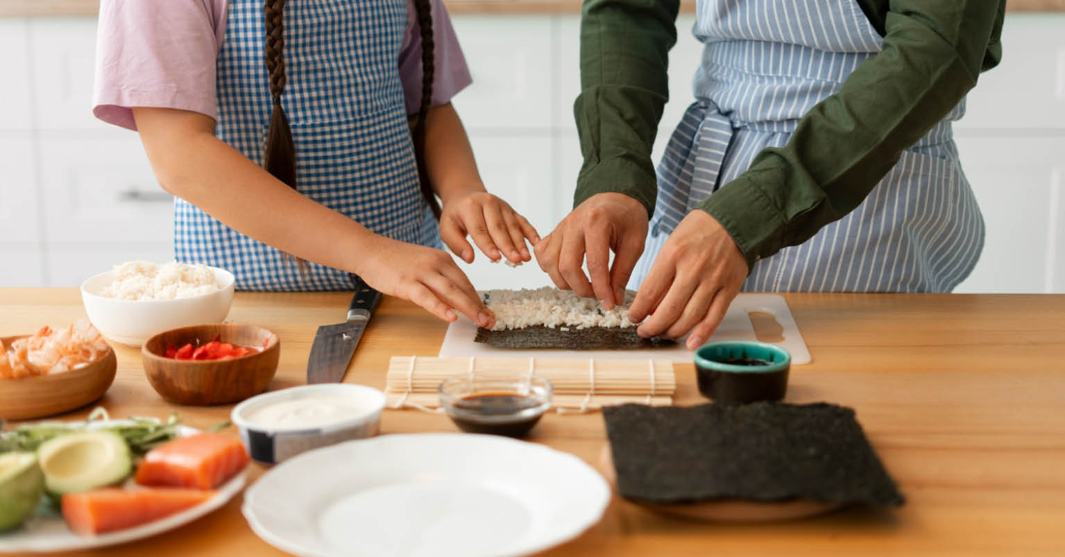 Atelier cuisine spécial Asie